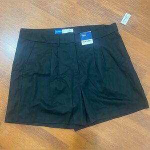 New! Old Navy Extra High-Rise Black Shorts – 5” Inseam